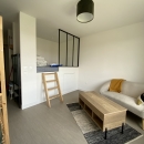A LOUER MEUBLE STUDIO récent ROUEN RG Rés. Les jardins de GAIA