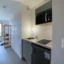 A LOUER MEUBLE STUDIO récent ROUEN RG Rés. Les jardins de GAIA