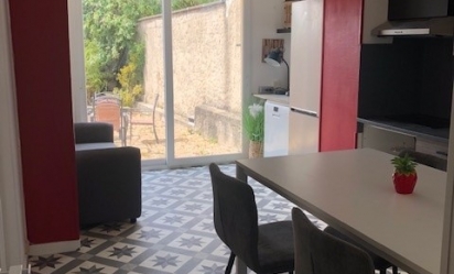 A LOUER 3 pièces meublé avec jardin prox université Mt ST AIGNAN/DOCKS