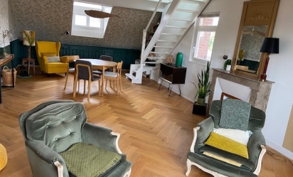 A LOUER MEUBLE 3 Pièces prox gare