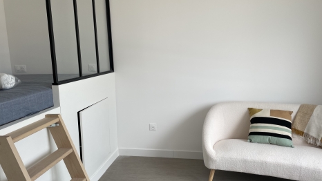 A LOUER STUDIO MEUBLE ROUEN RG LES JARDINS DE GAIA